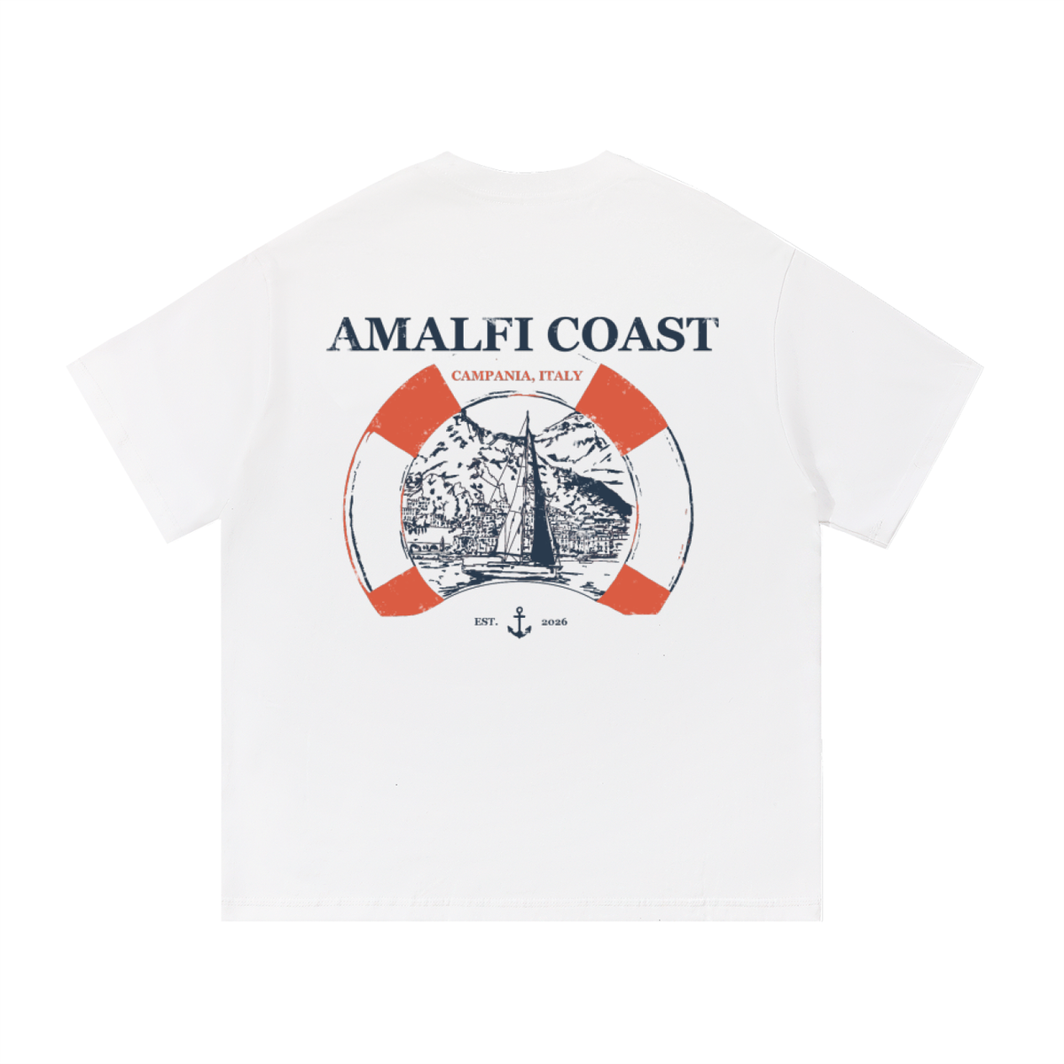 Amalfi Coast Vintage Yacht Club T shirt
