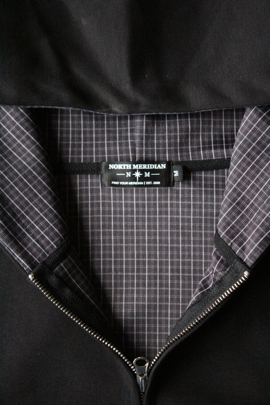 Plaid Meridian Boxy Zip-Up