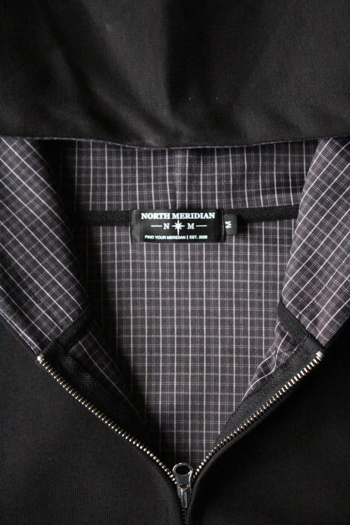Plaid Meridian Boxy Zip-Up
