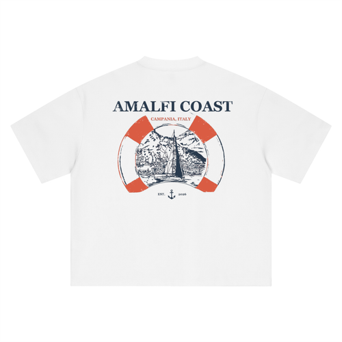 Boxy Amalfi Coast Vintage Yacht Club T